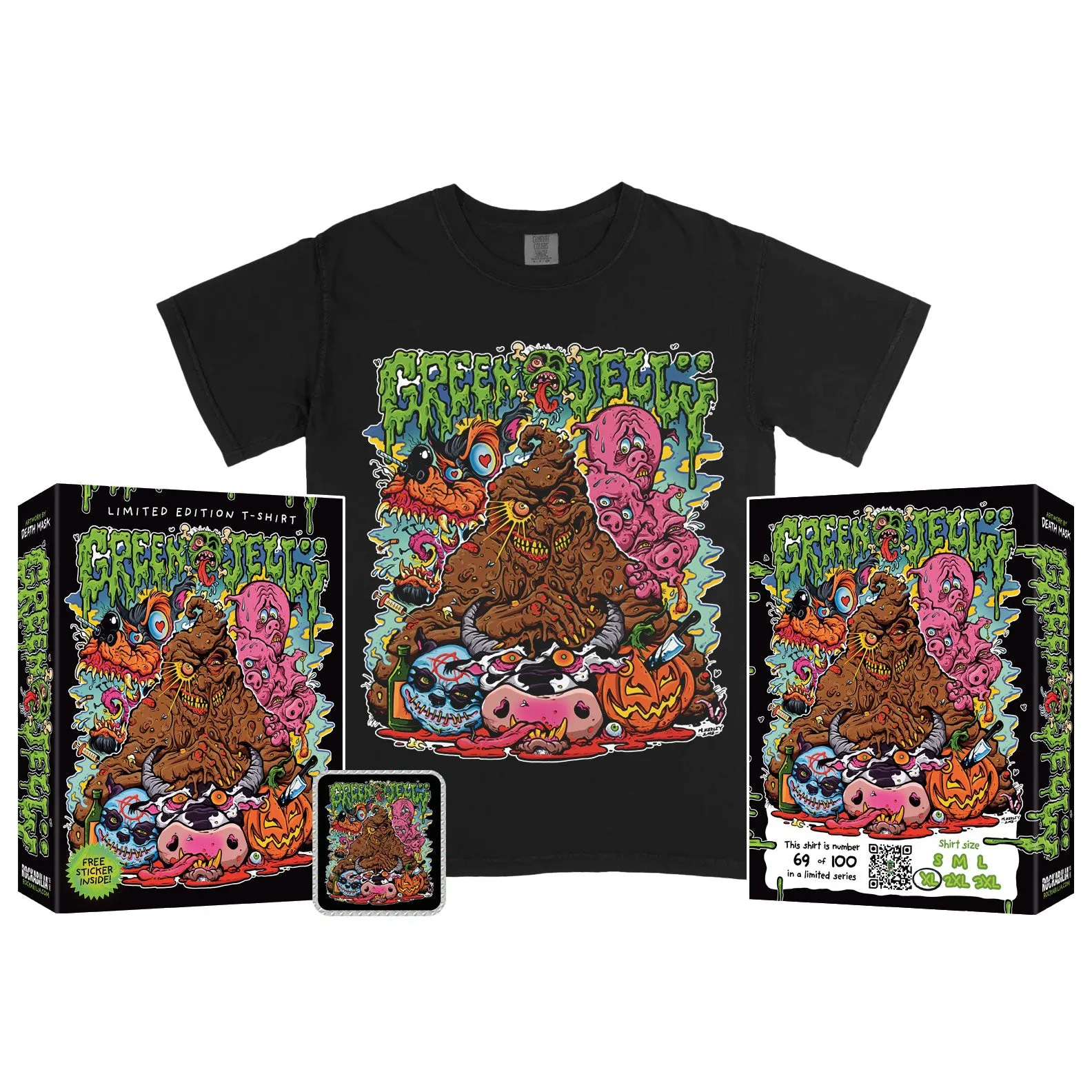 Cereal Killer by Matt Kerley (Rockabilia Exclusive) T-shirt sold by Rockabilia