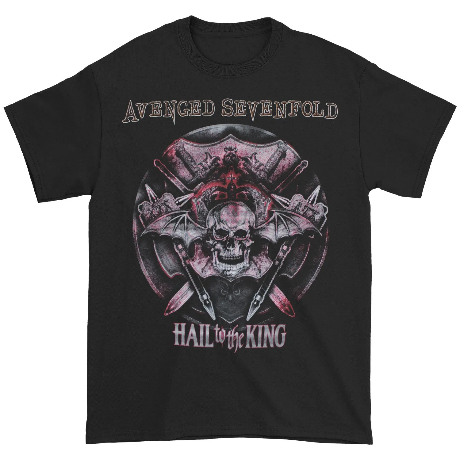 Hail To The King Tour 2014 T-shirt sold by Rockabilia