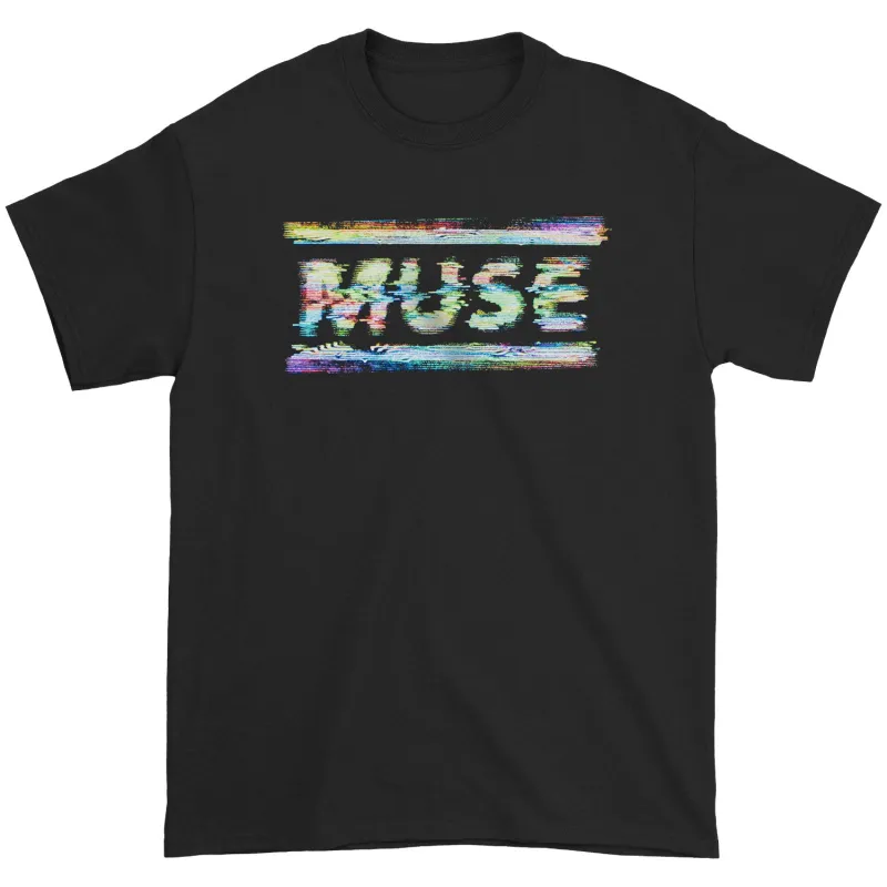 Static Logo T-shirt sold by Rockabilia