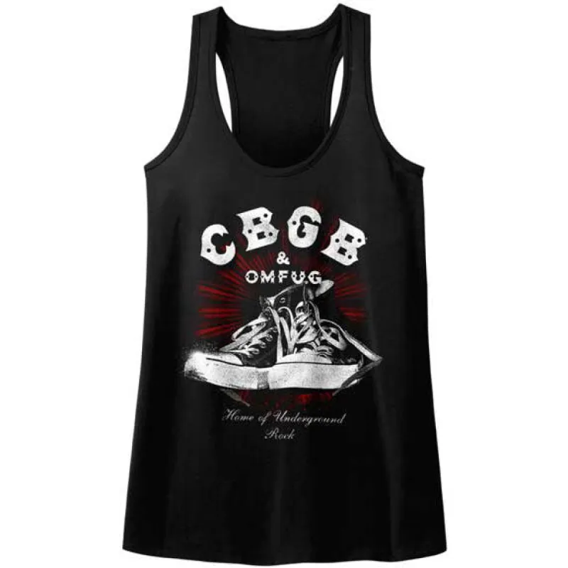 Chucks Womens Tank sold by Rockabilia