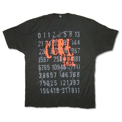 Numbers On Black 2016 Tour T-shirt sold by Rockabilia