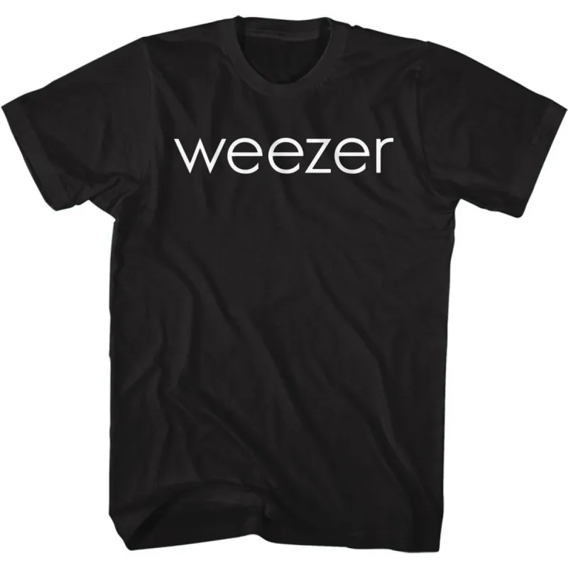 Wht Weezer Logo T-shirt sold by Rockabilia
