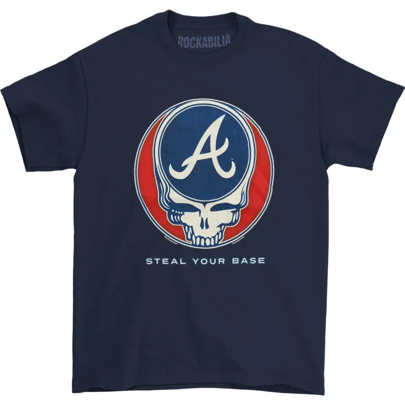 Steal Your Base Team Color Atlanta Braves T-shirt sold by Rockabilia