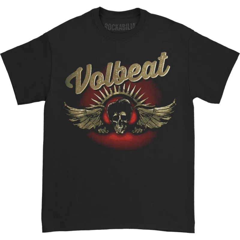 Dark Skull Wings T-shirt sold by Rockabilia