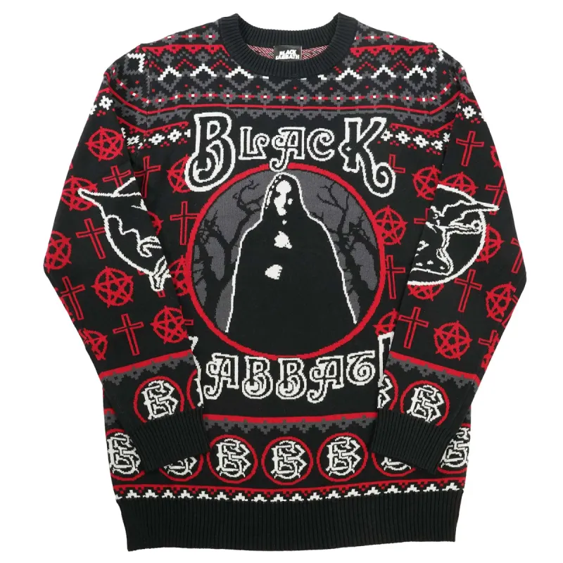 Black Sabbath Holiday Sweater Sweatshirt sold by Rockabilia