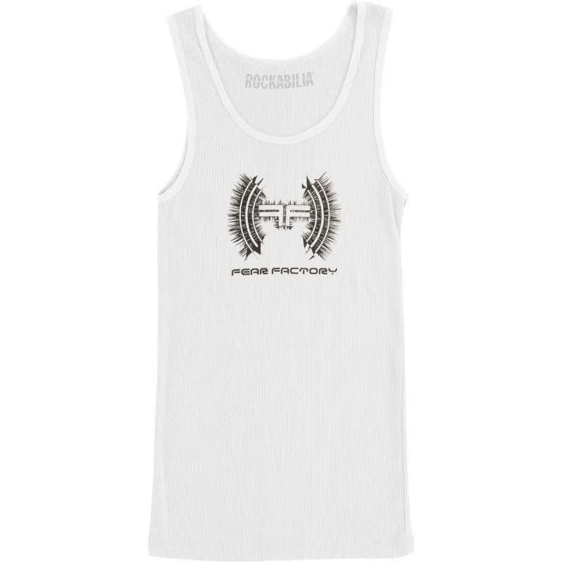 Black & White FF Logo WB Tank Womens Tank sold by Rockabilia