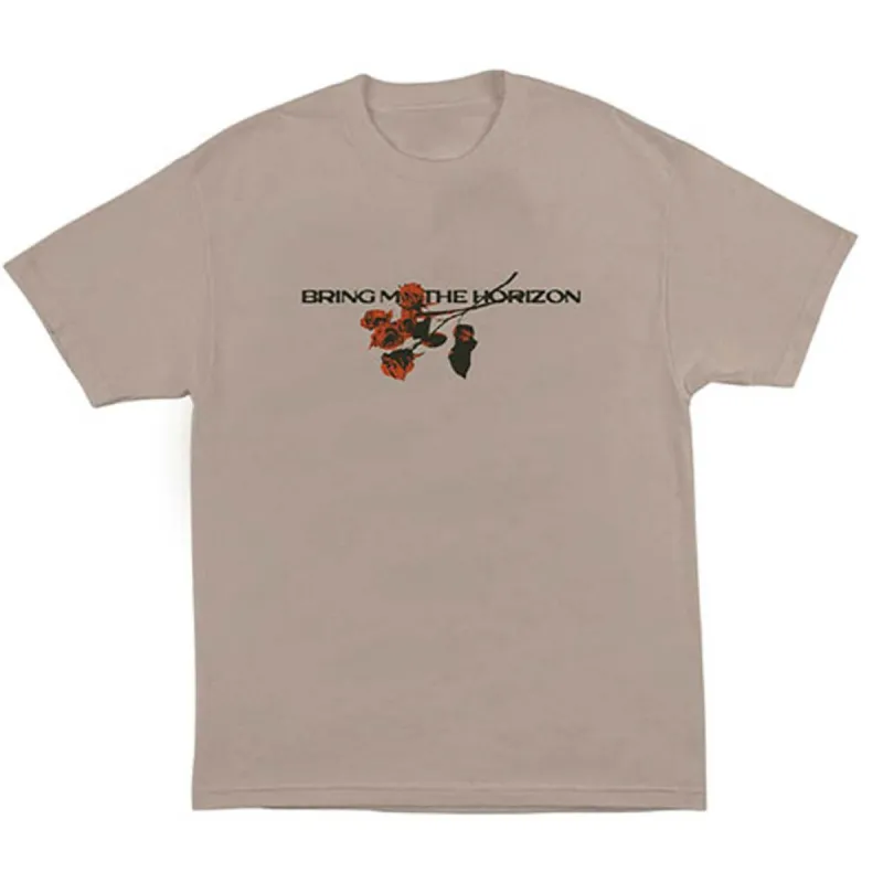 Flowers (Back Print) Slim Fit T-shirt sold by Rockabilia