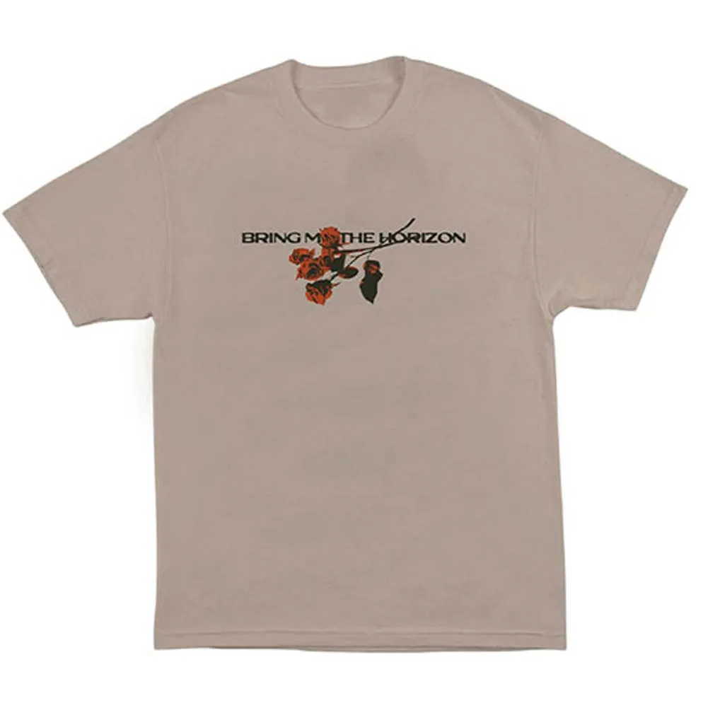 Flowers (Back Print) Slim Fit T-shirt sold by Rockabilia