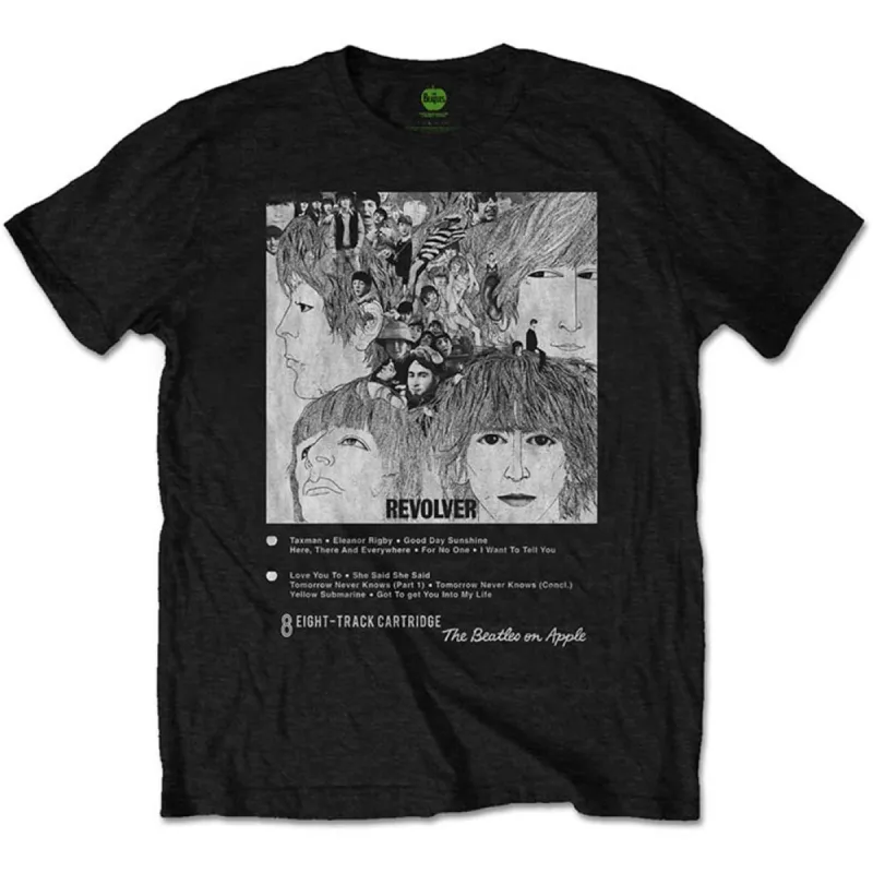 Revolver 8 Track Slim Fit T-shirt sold by Rockabilia