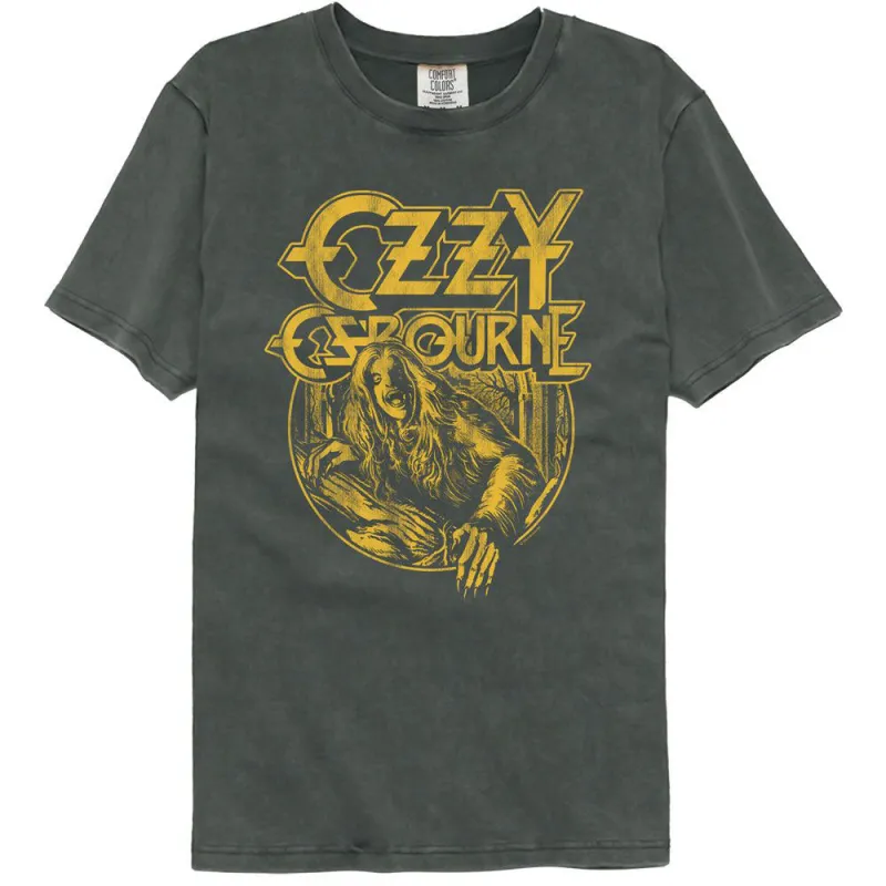 Ozzy Osbourne Bark At The Moon Comfort Color T-shirt sold by Rockabilia