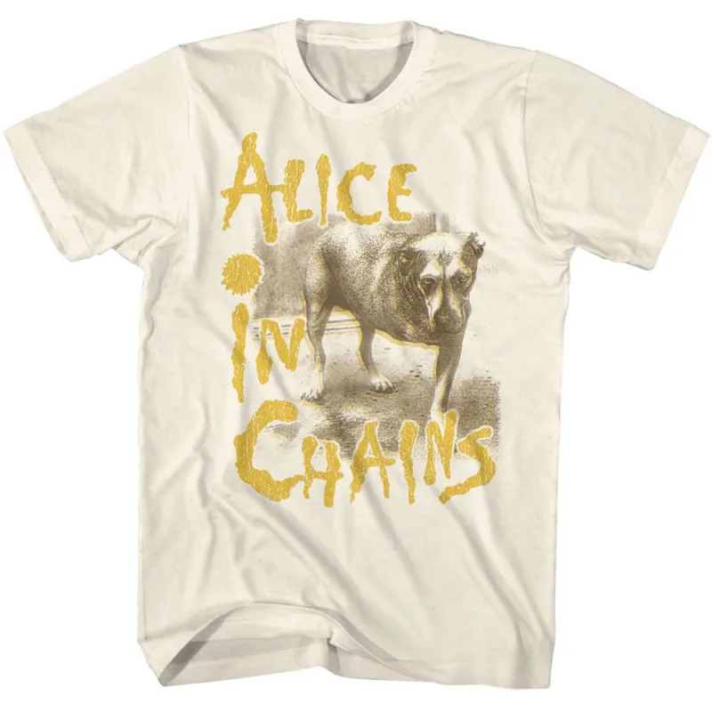 Alice In Chains Sepia Tripod T-shirt sold by Rockabilia