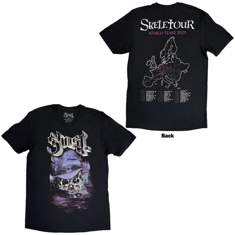 Skeletour Admat '25 Tour Dates T-shirt made by Rockabilia