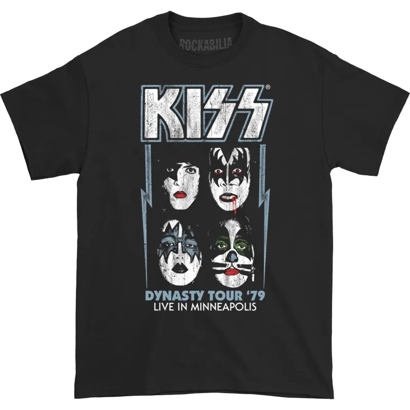 Dynasty Tour '79 Live T-shirt made by Kiss