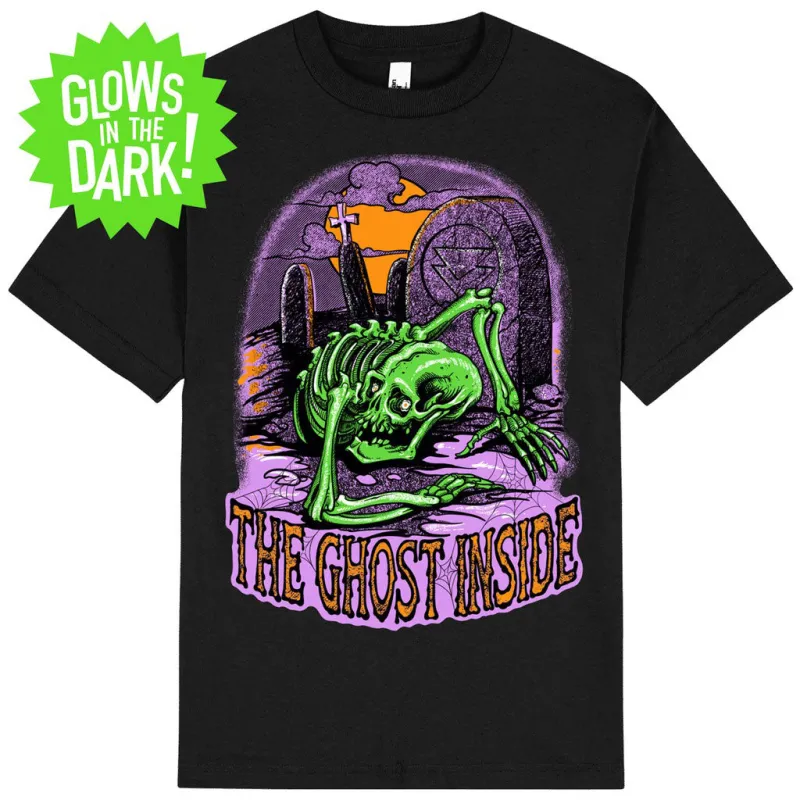 The Ghost Inside Halloween by Joshua Bowers (Rockabilia Exclusive) T-shirt sold by Rockabilia