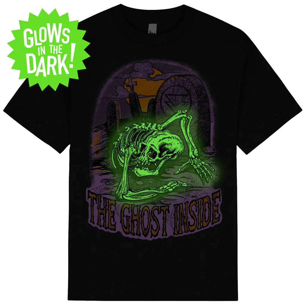 The Ghost Inside Halloween by Joshua Bowers (Rockabilia Exclusive) T-shirt sold by Rockabilia product image thumbnail 2
