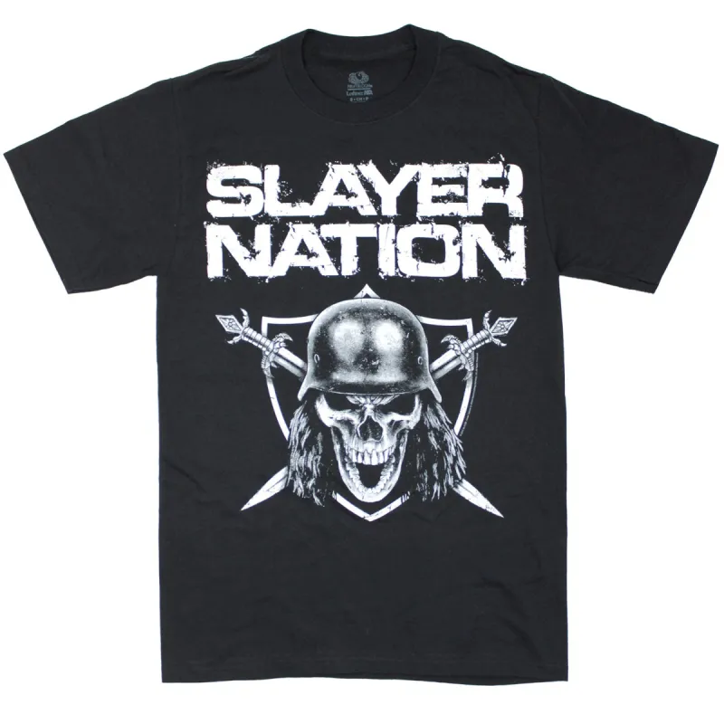 Slayer Nation T-shirt sold by Rockabilia