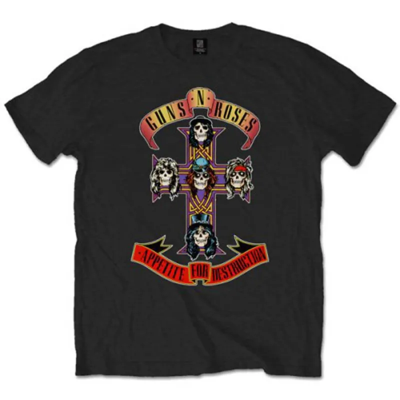 Appetite for Destruction Slim Fit T-shirt sold by Rockabilia