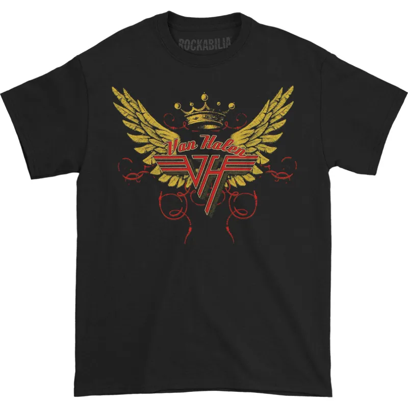Retail Wings Black T-shirt sold by Rockabilia