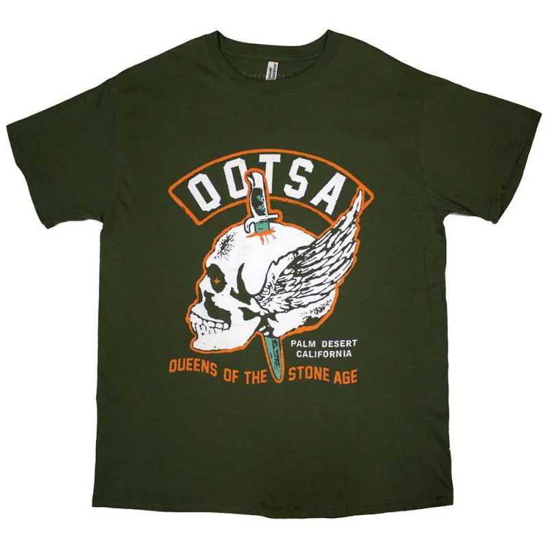 Winged Skull T-shirt sold by Rockabilia