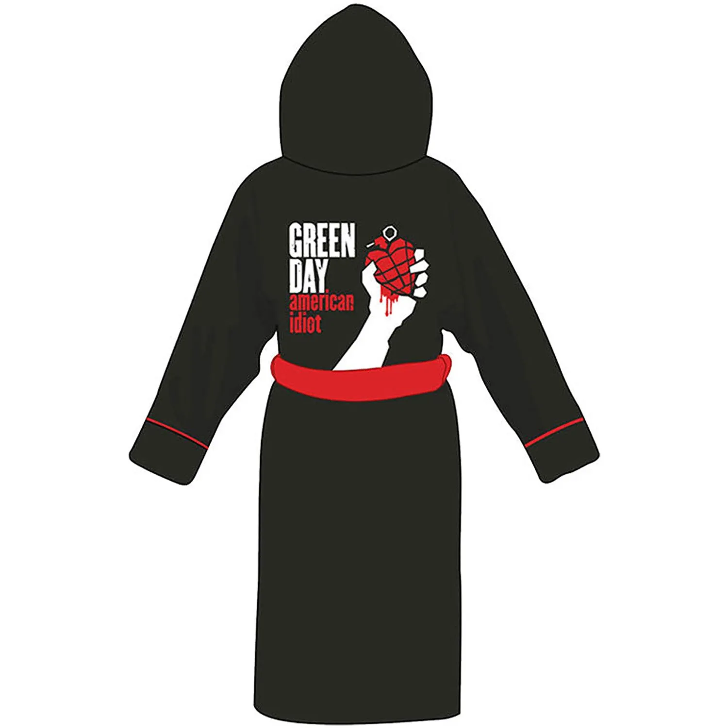 American Idiot Bath Robe sold by Rockabilia product image thumbnail 2
