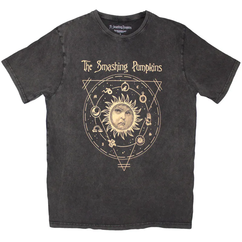 Celestial Sun Stone Wash T-shirt sold by Rockabilia