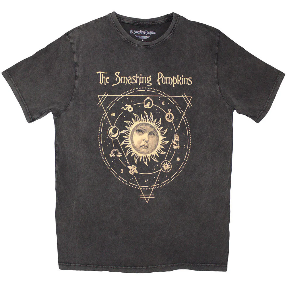 Celestial Sun Stone Wash T-shirt sold by Rockabilia