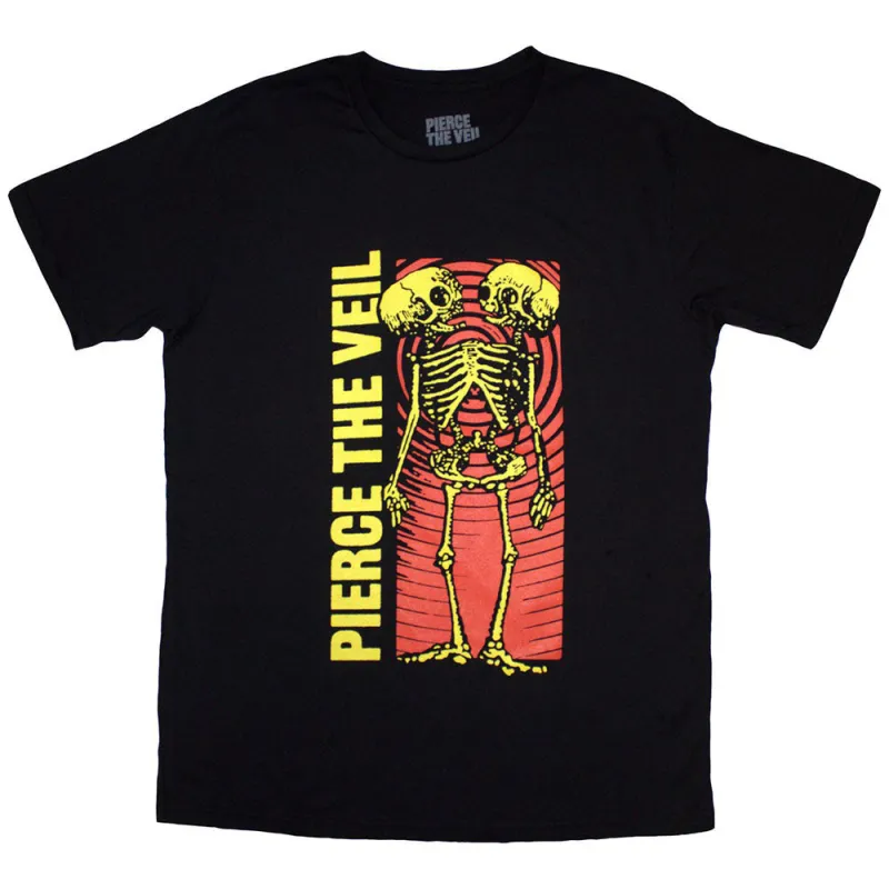 Wavy Skeleton T-shirt made by Pierce the Veil: Merch