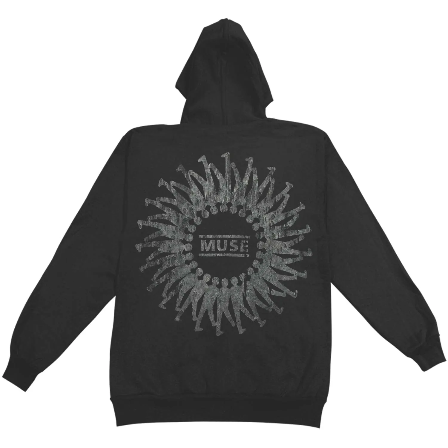 Spiral Zippered Hooded Sweatshirt sold by Rockabilia product image thumbnail 2