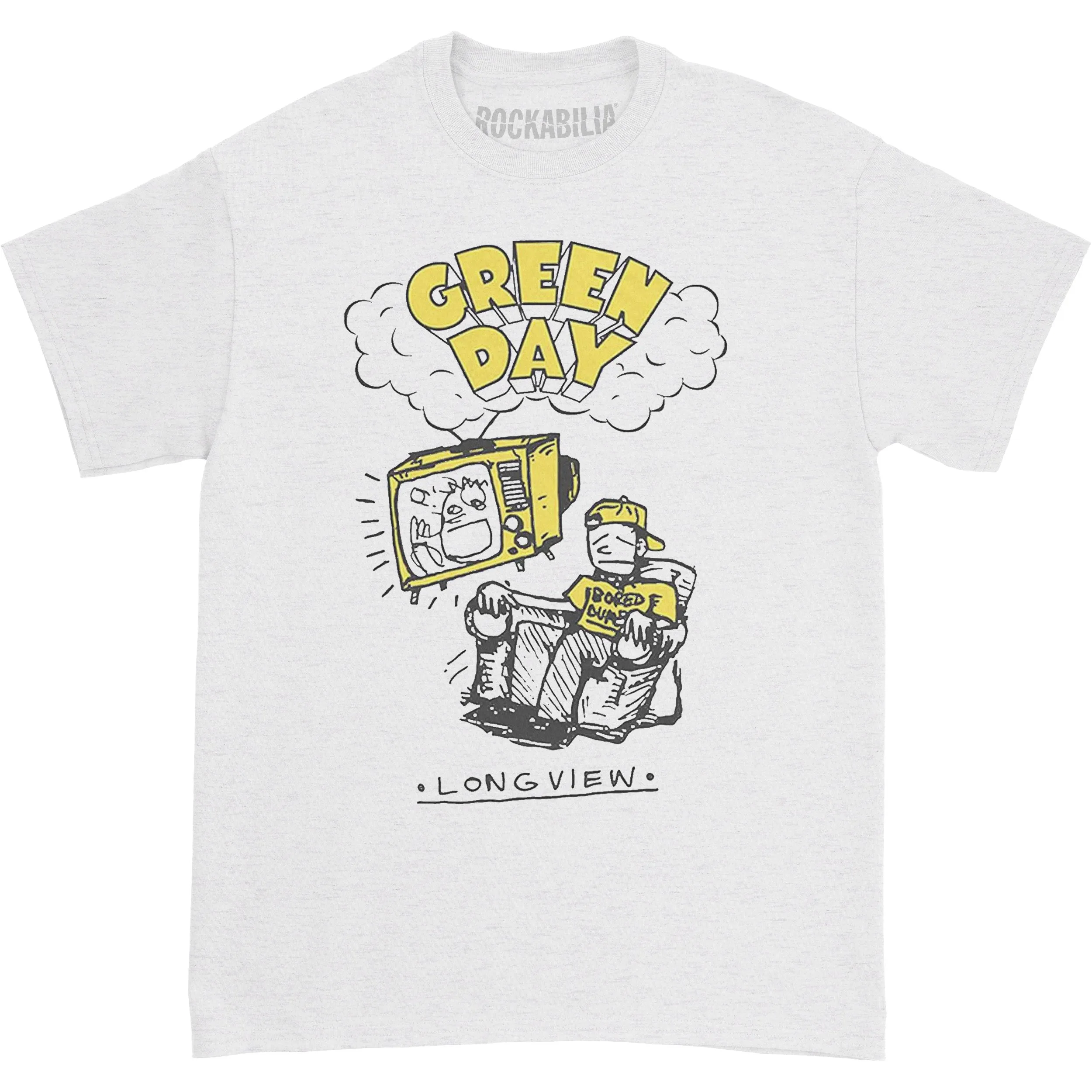Longview Doodle Slim Fit T-shirt sold by Rockabilia