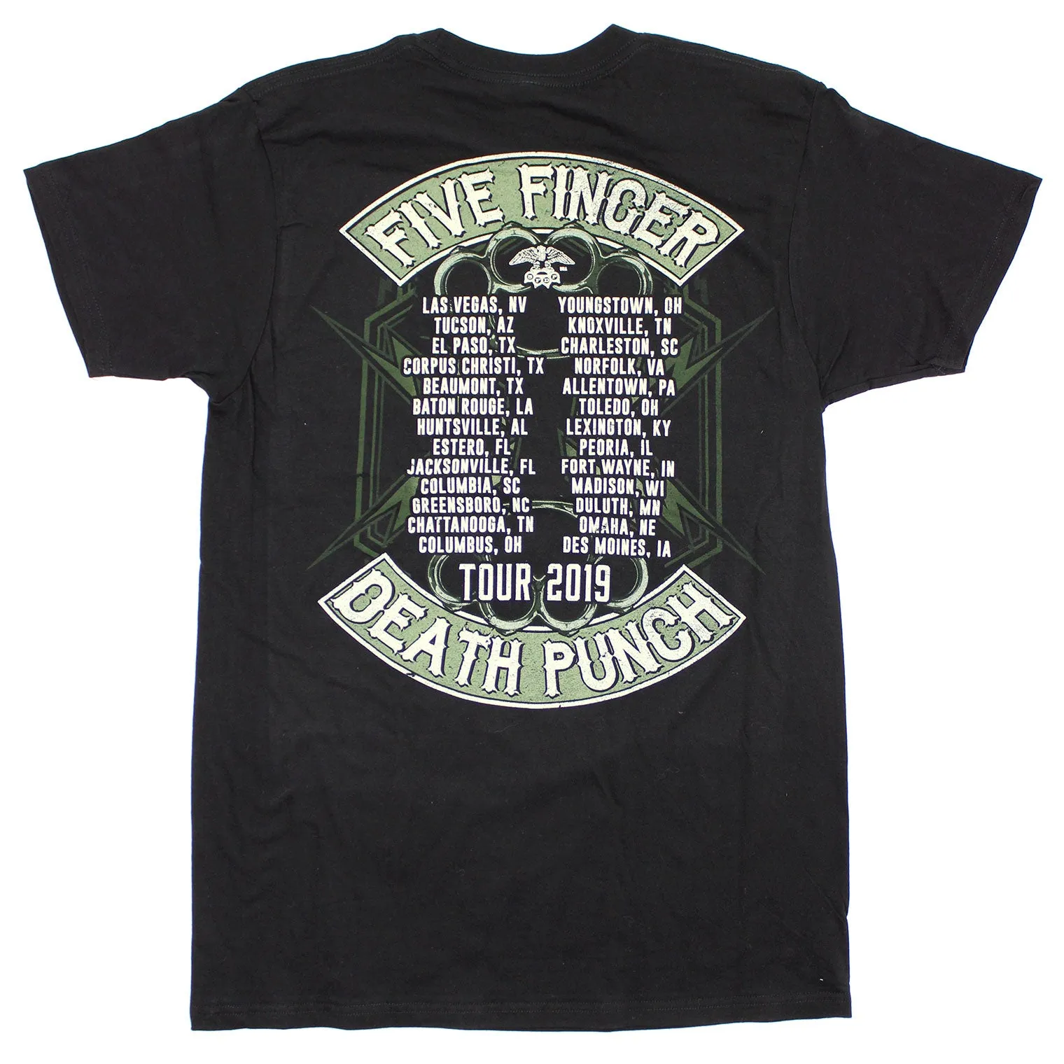 Original 2019 USA Concert Tour Slim Fit T-shirt sold by Rockabilia product image thumbnail 2