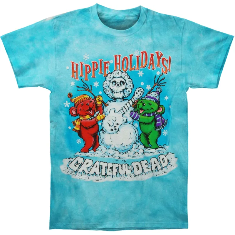 Hippie Holidays Tie Dye T-shirt sold by Rockabilia