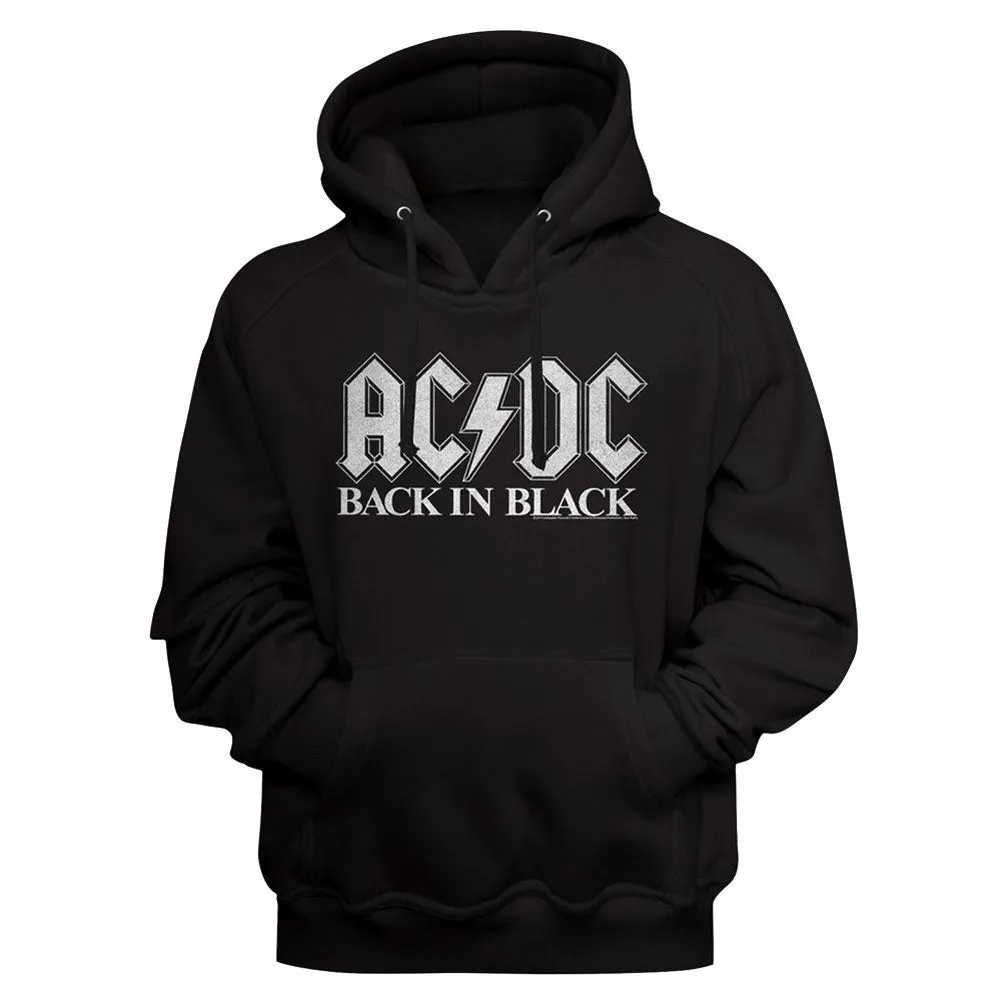 Back In Blk2 Hooded Sweatshirt sold by Rockabilia