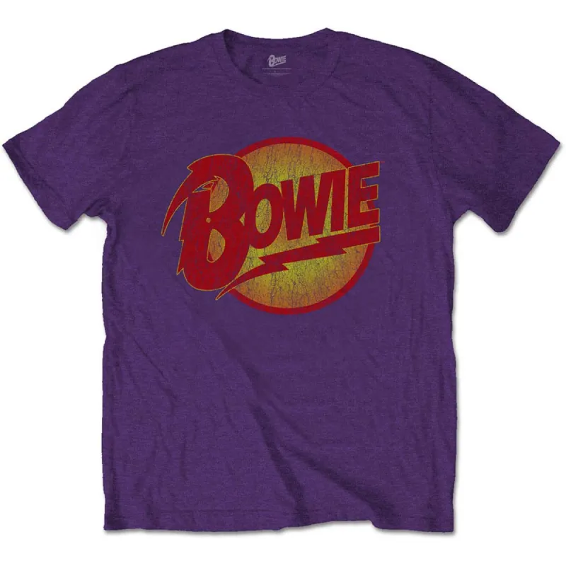 Vintage Diamond Dogs Logo Slim Fit T-shirt sold by Rockabilia