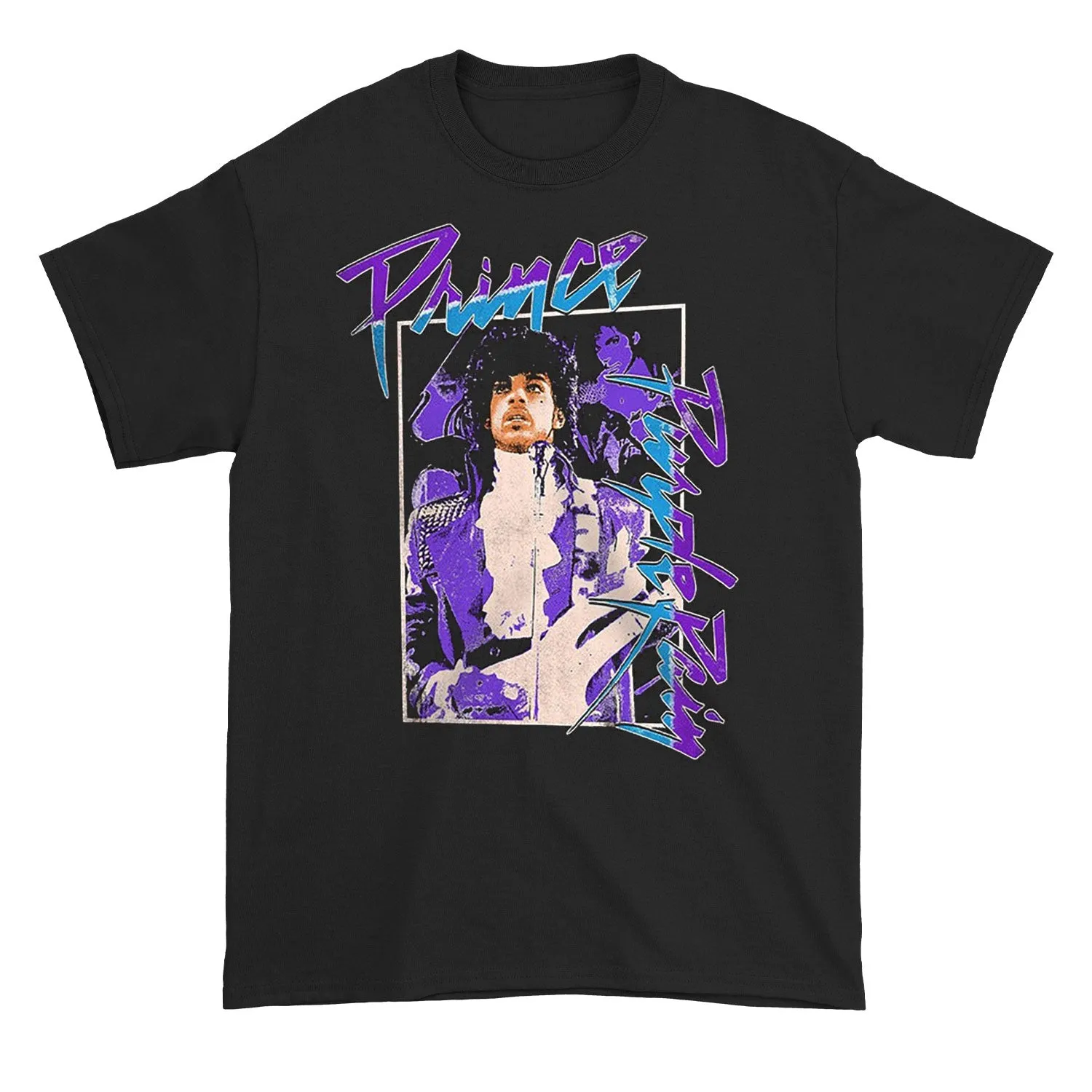 Abstract Purple Rain T-shirt sold by Rockabilia
