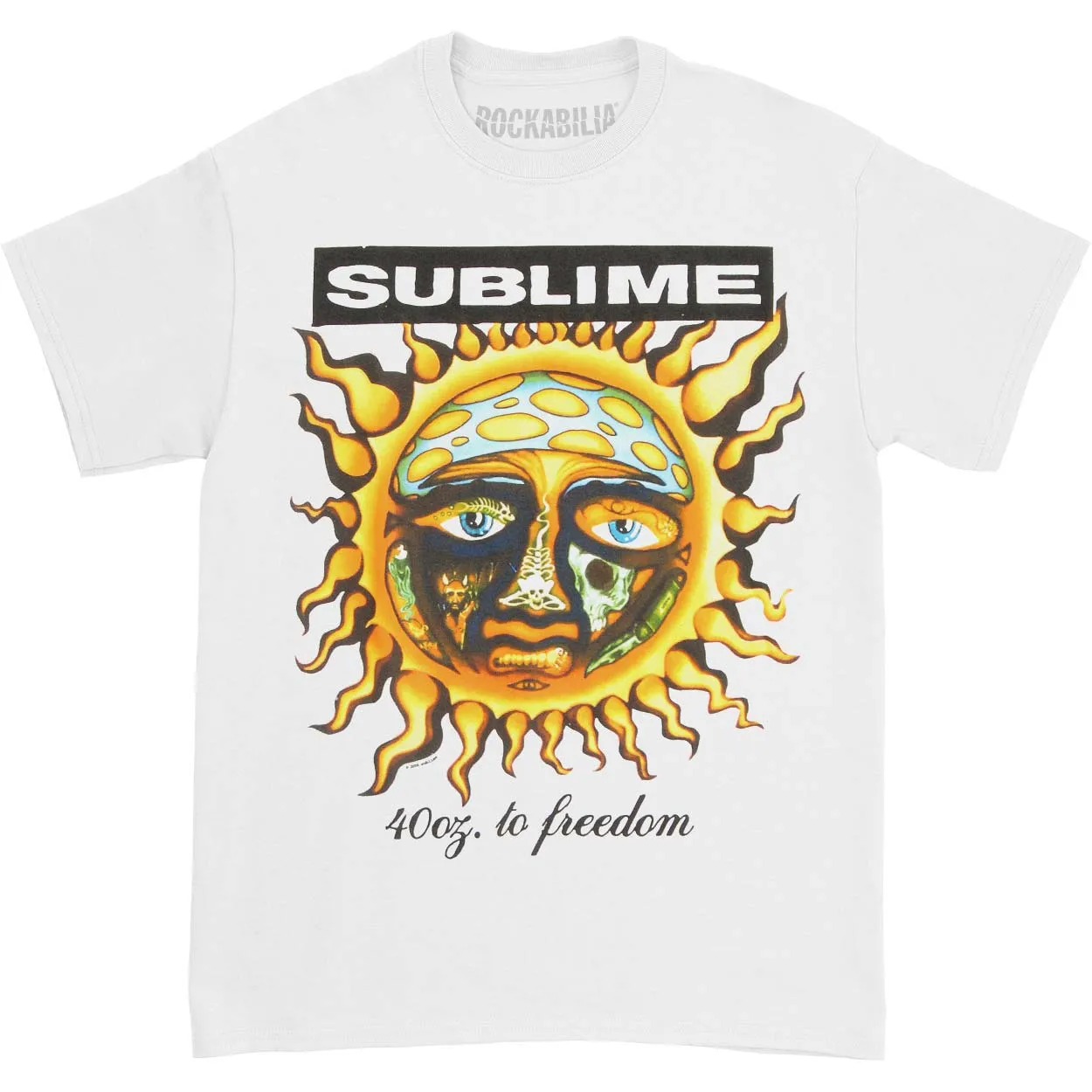 40oz To Freedom T-shirt sold by Rockabilia