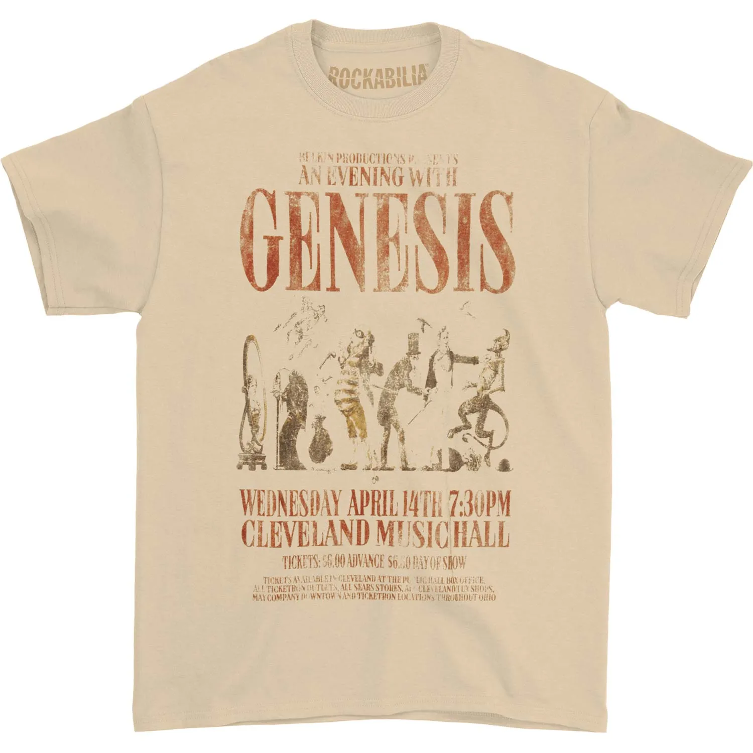 An Evening With T-shirt sold by Rockabilia