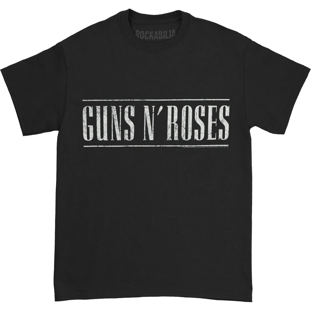 Scratched Logo 2013 Tour T-shirt sold by Rockabilia