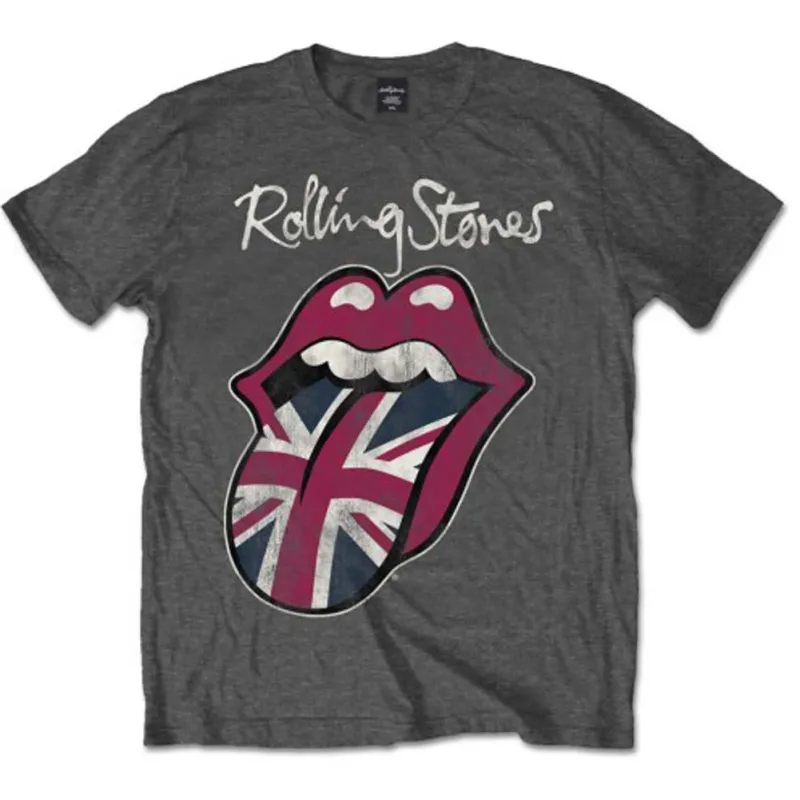Union Jack Tongue Slim Fit T-shirt sold by Rockabilia