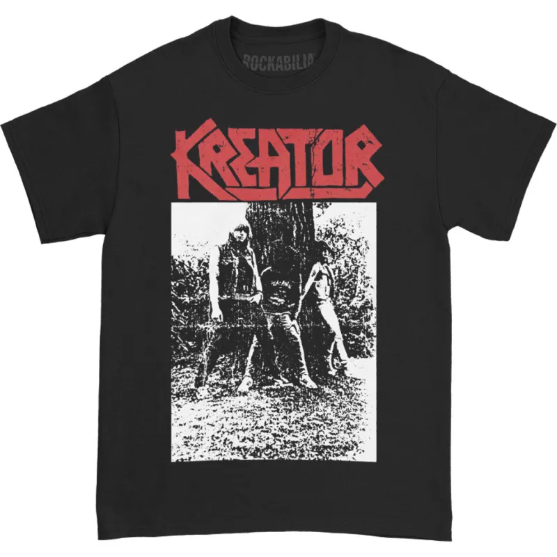 Vintage Photo Tee (Black) T-shirt sold by Rockabilia