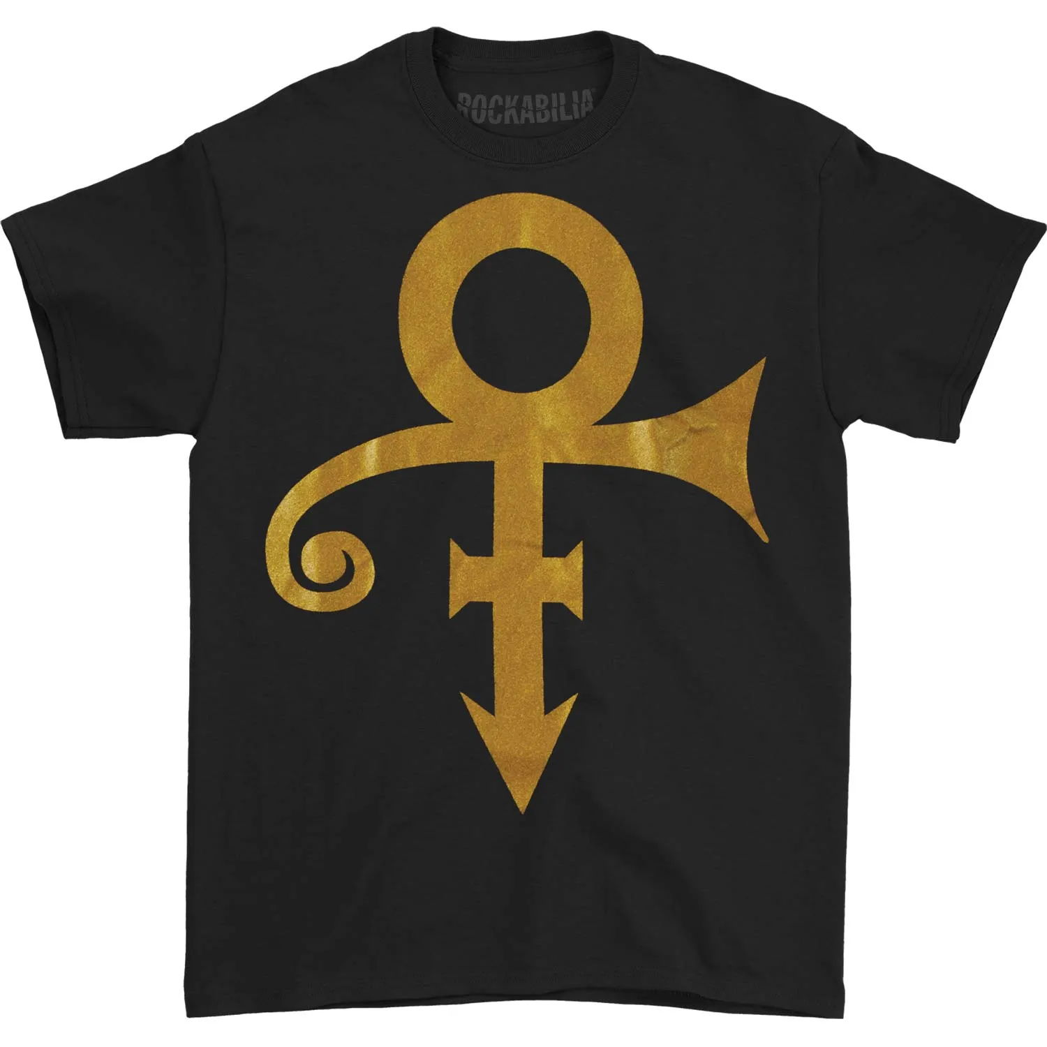 Gold Symbol Logo T-shirt sold by Rockabilia