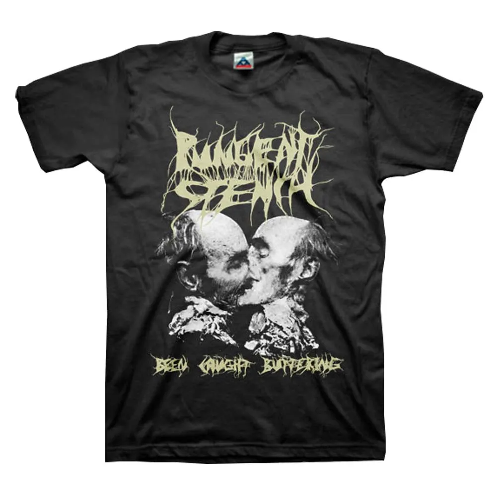 Been Caught Buttering T-shirt sold by Rockabilia