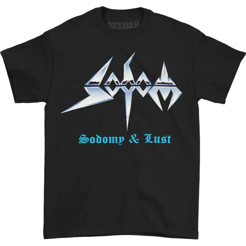 Sodomy and Lust T-Shirt (Black) T-shirt made by Rockabilia