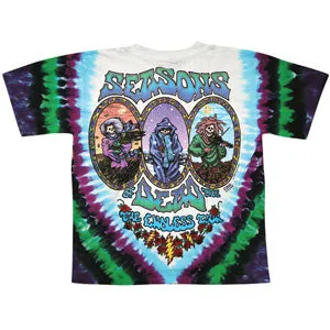 Seasons Of The Dead Tie Dye T-shirt sold by Rockabilia product image thumbnail 2