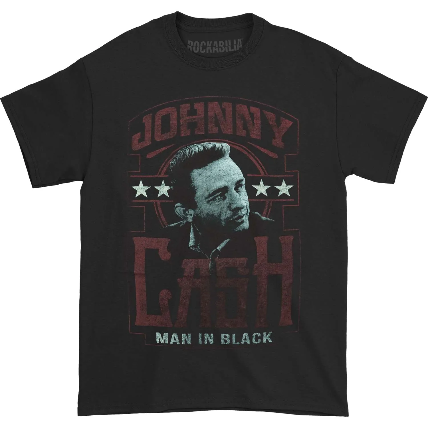 Man In Black T-shirt sold by Rockabilia