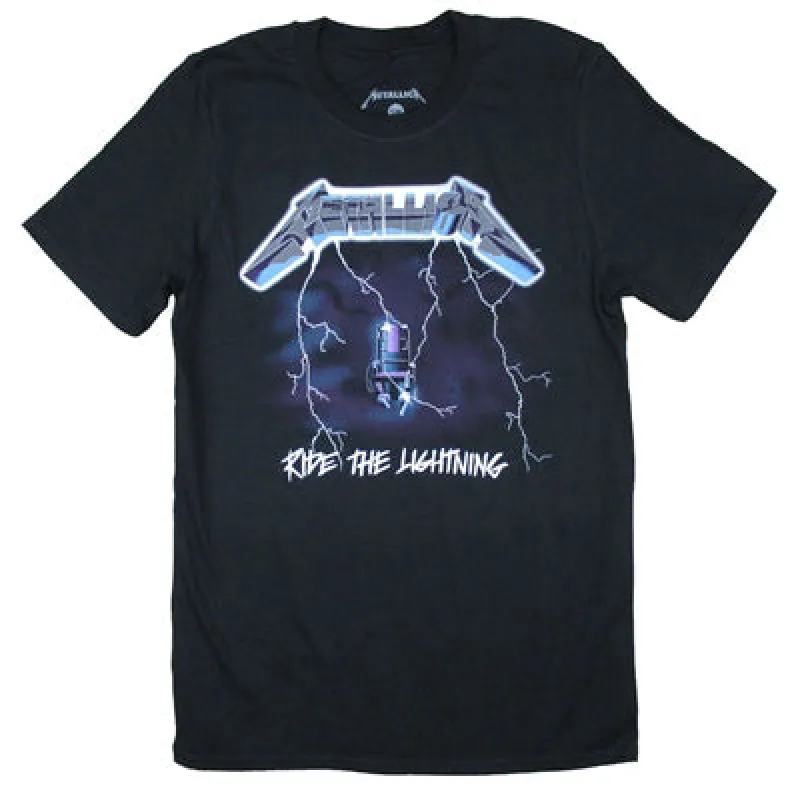 Ride The Lightning Tee T-shirt sold by Rockabilia