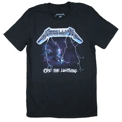 Ride The Lightning Tee T-shirt sold by Rockabilia