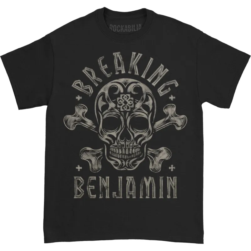 Crossbone Skull Tee T-shirt made by Rockabilia