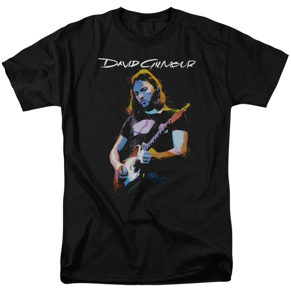 Guitar Gilmour Adult T-shirt sold by Rockabilia
