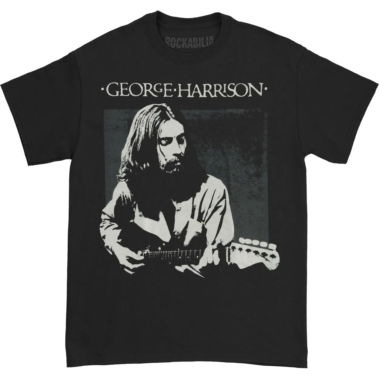 George Harrison Live Portrait T-shirt sold by Rockabilia
