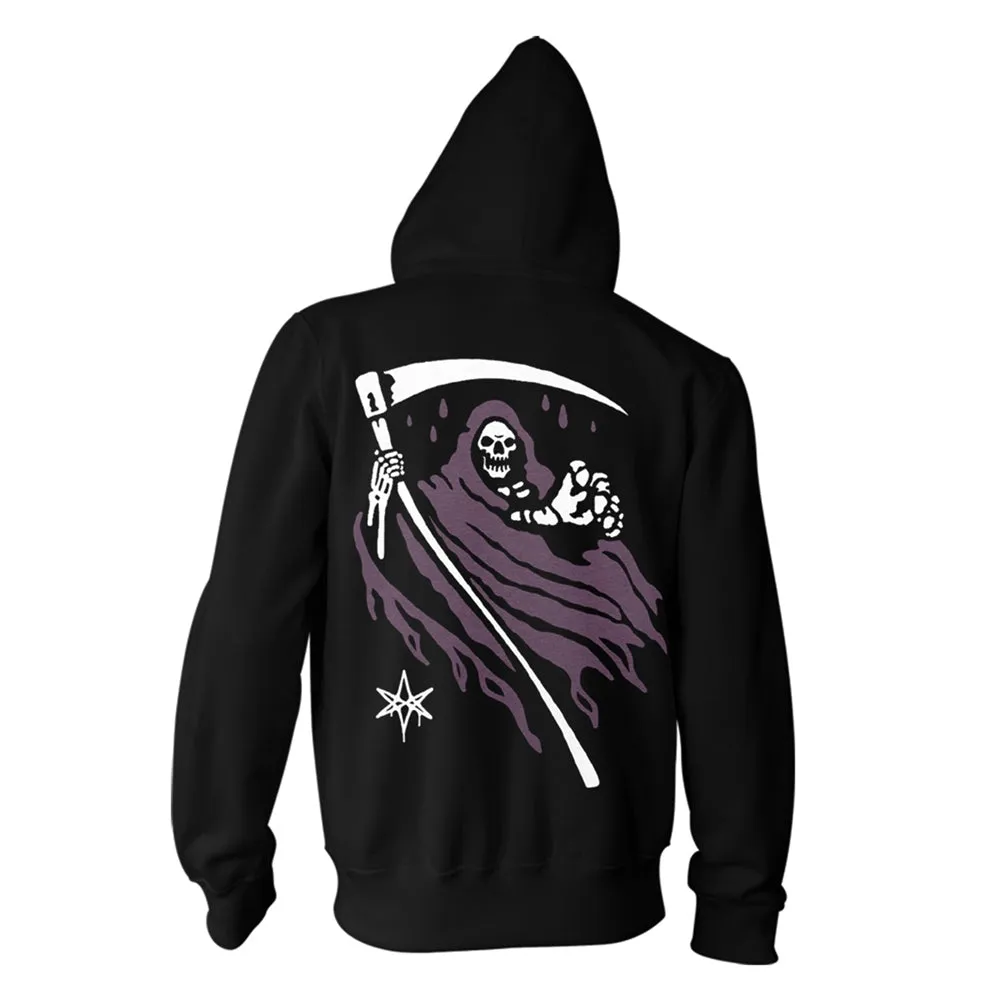Reaper Hooded Sweatshirt sold by Rockabilia product image thumbnail 2